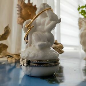 Solid Gold 18K Nail Bangle Bracelet